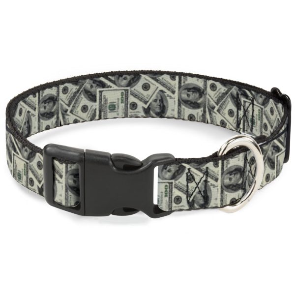 Plastic Clip Collar - Benjamins2 Stacked For Cheap